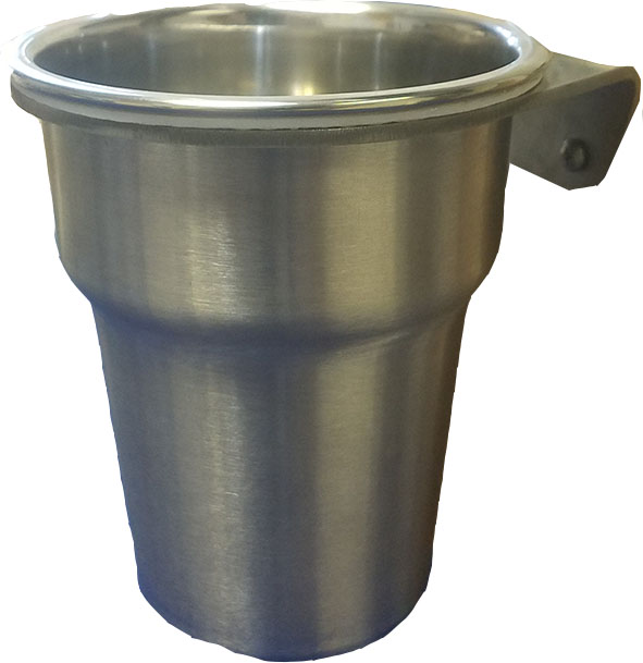 Large Stainless Steel Cup Insert